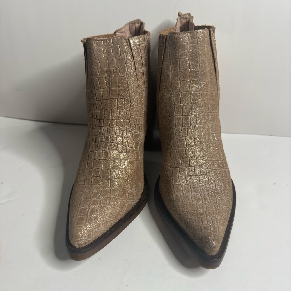 Emanuele Crasto Python Embossed Chelsea Pull On A… - image 3